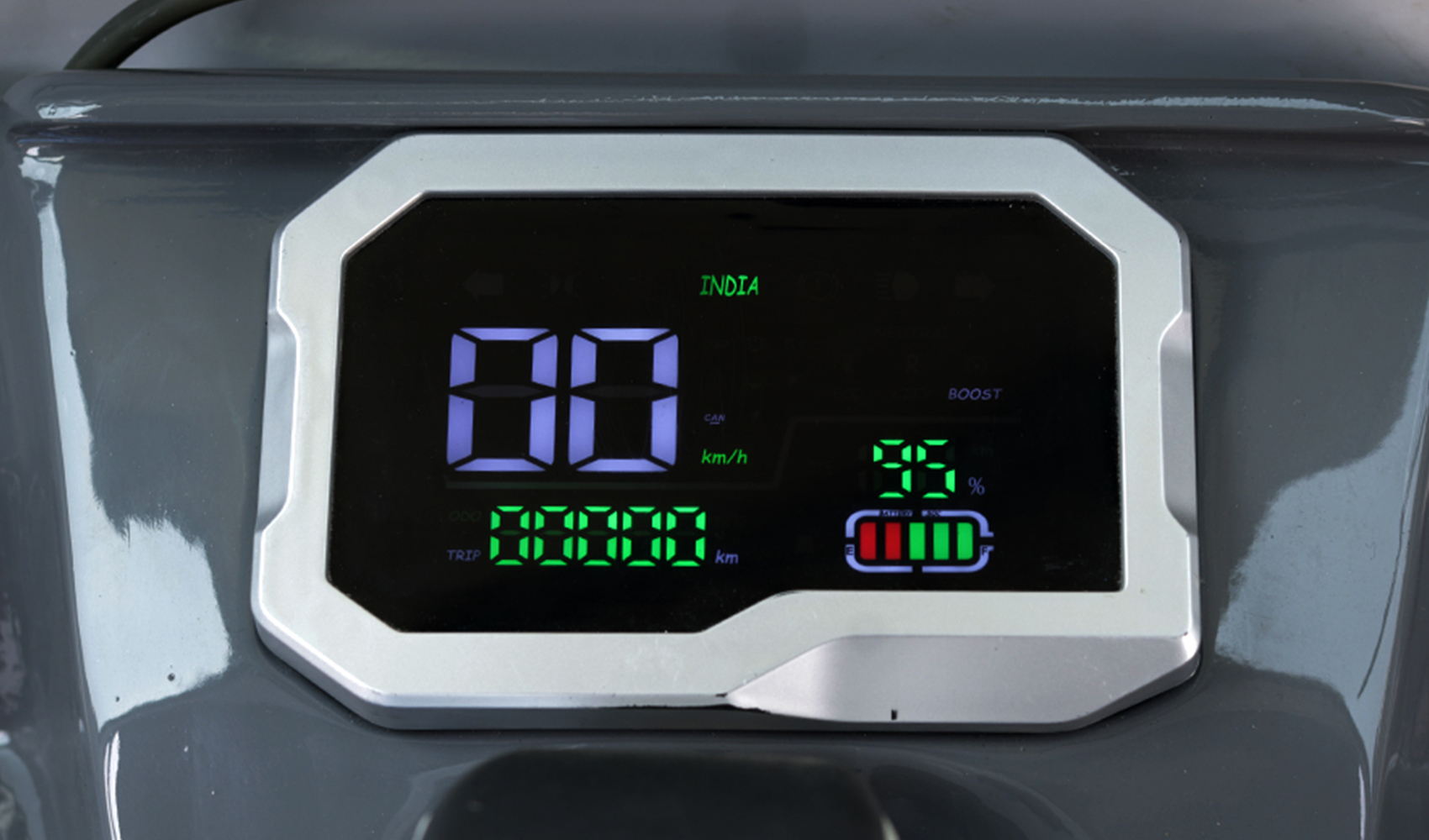 Instrument cluster interior